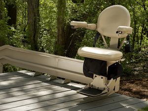 Outdoor stairlift in Athens, OH