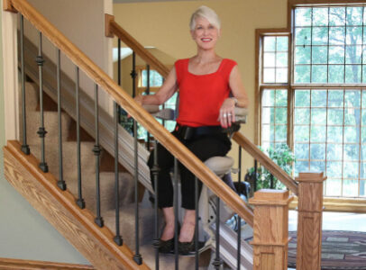 Straight Stair Lifts in Athens, Marietta, Parkersburg, St. Marys, and Vienna