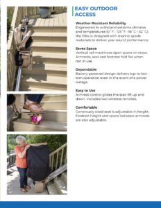 Bruno Elite Straight Outdoor Stair Lift-4